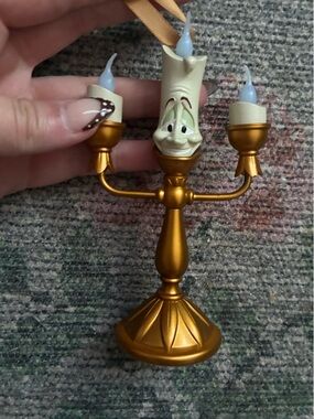 Disney Parks Exclusive Beauty and the Beast Light-Up Lumiere Candlestick Figure